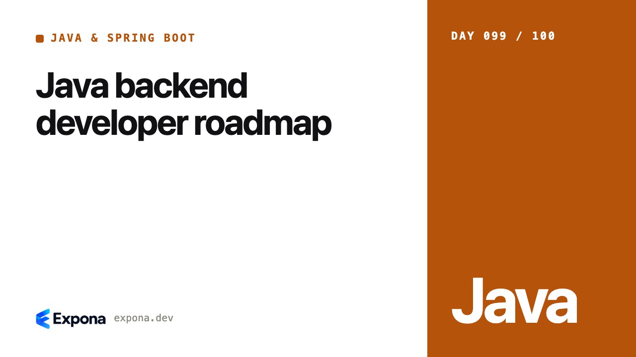 Java backend developer roadmap: best practices explained