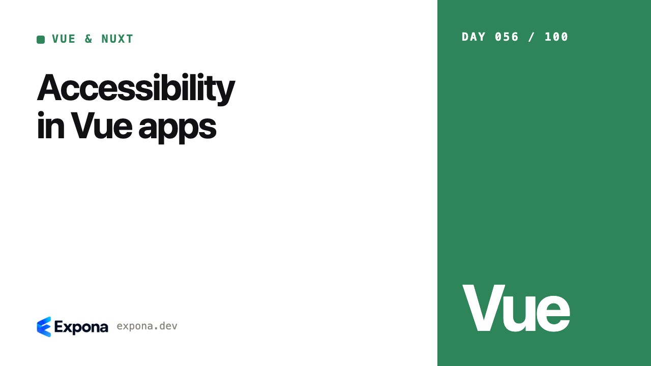 Accessibility in Vue apps: practical tips and trade-offs