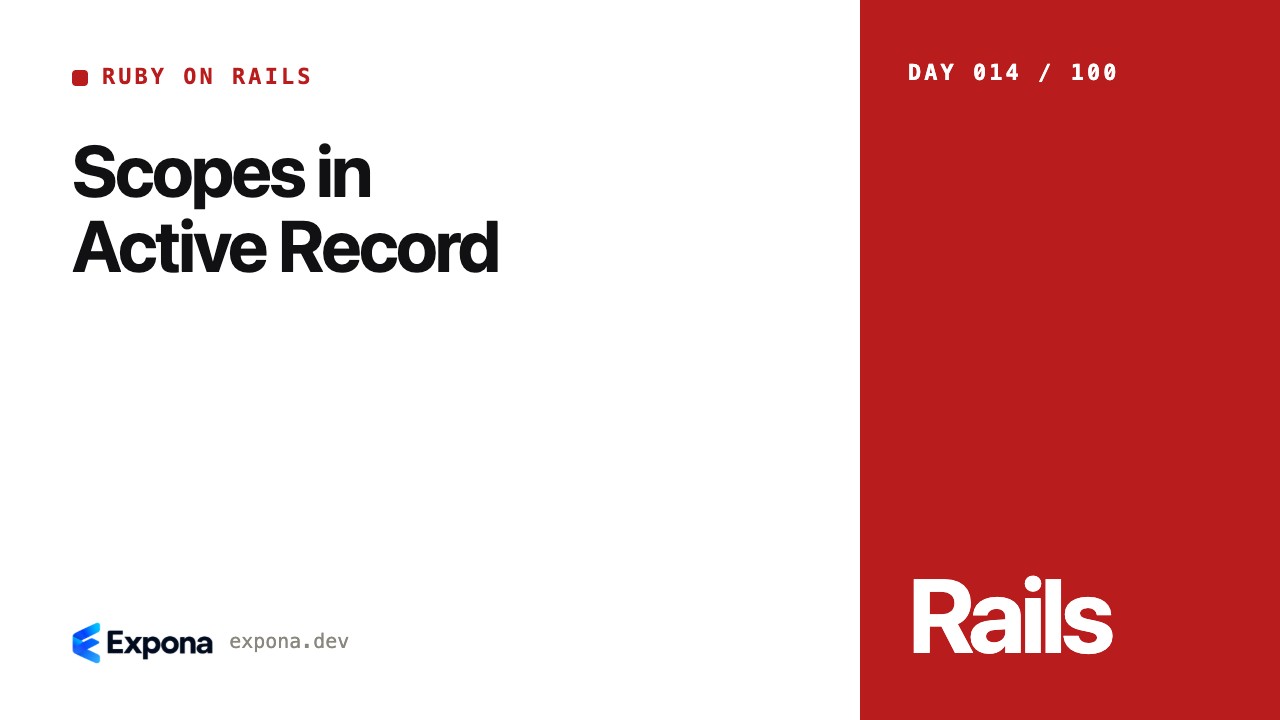 Scopes in Active Record: a practical Ruby on Rails guide