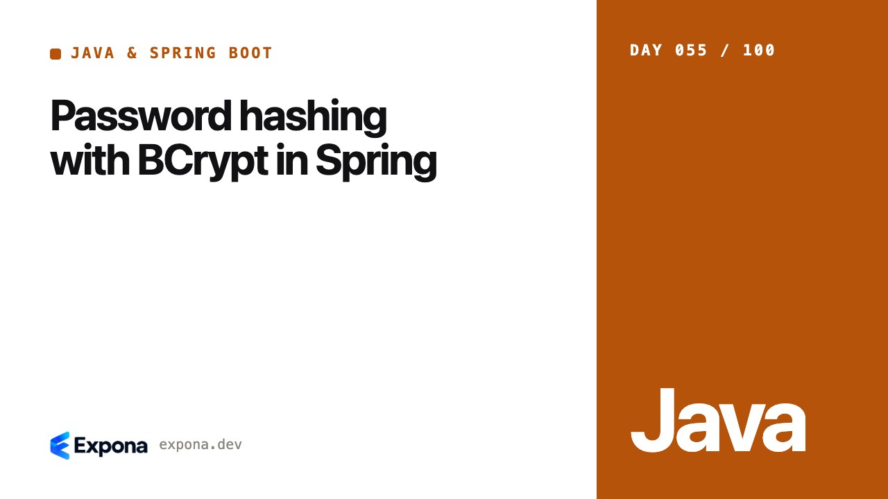 Password hashing with BCrypt in Spring, explained simply