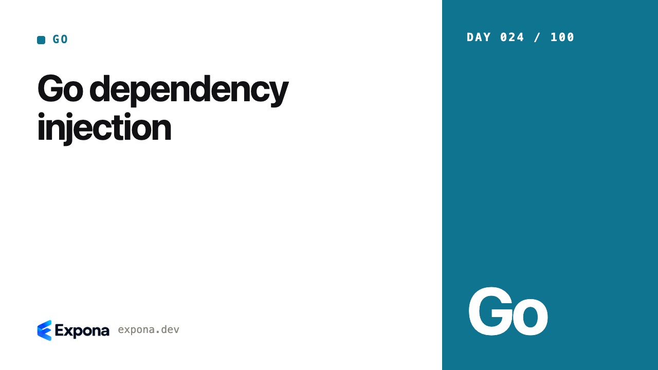 Go dependency injection: real-world lessons and examples