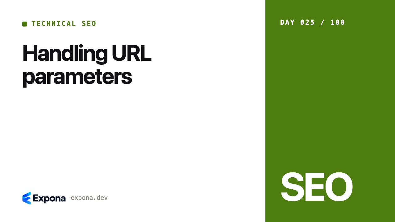 Handling URL parameters: a practical Technical SEO guide