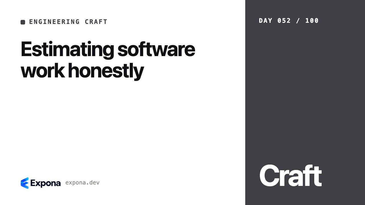 Estimating software work honestly: a step-by-step guide