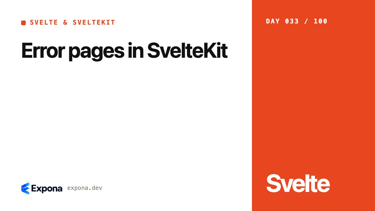 Error pages in SvelteKit: a hands-on guide for engineers