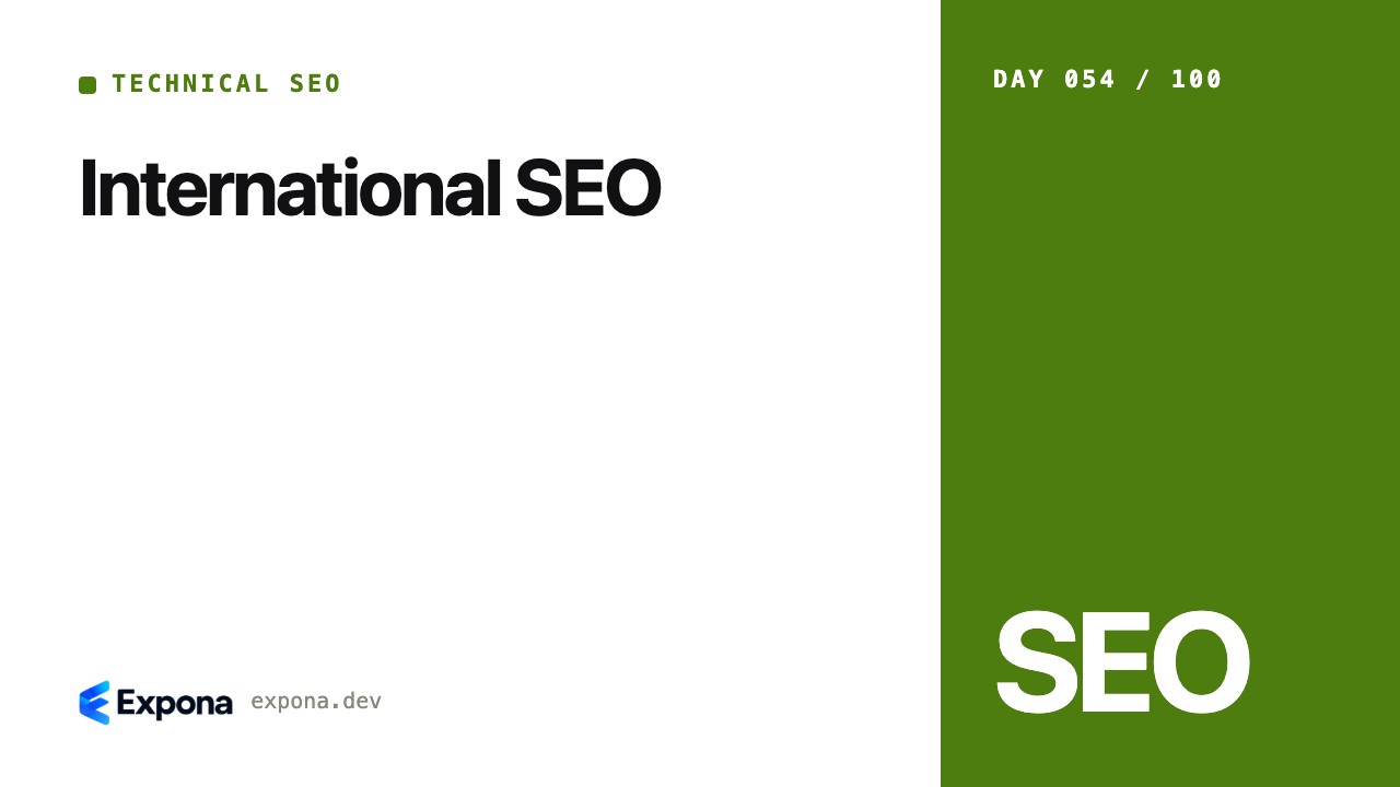 International SEO: Technical SEO lessons from production