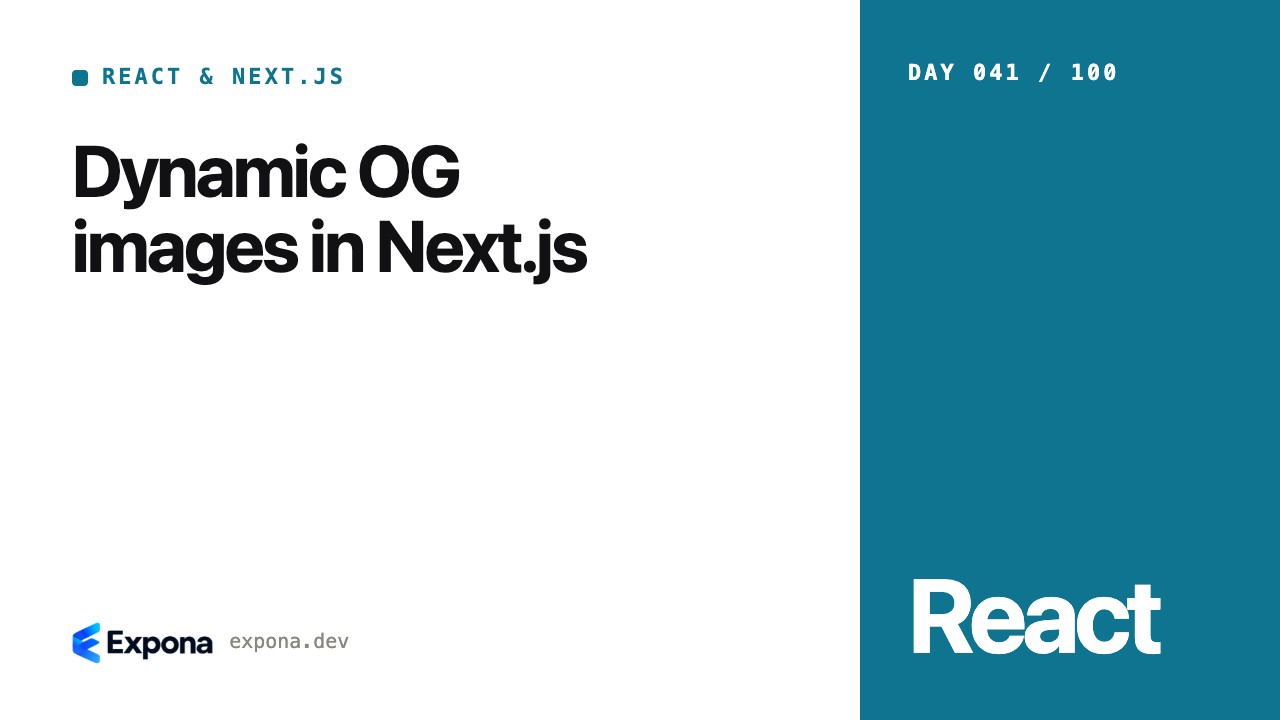 Dynamic OG images in Next.js: what developers should know