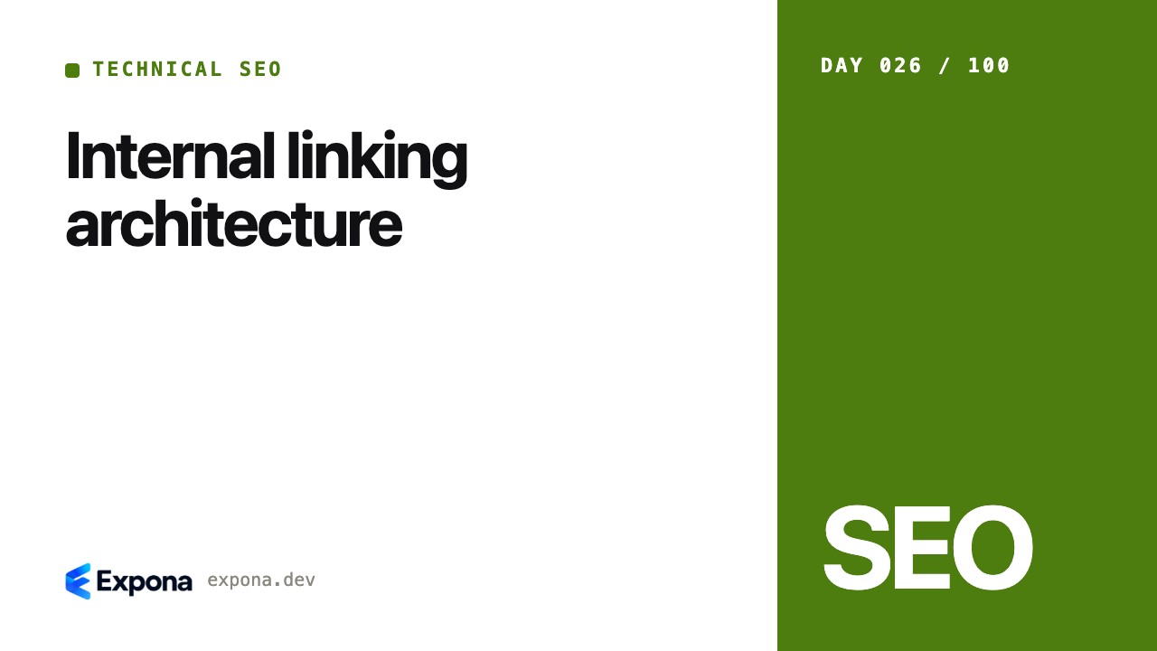 Internal linking architecture: best practices explained