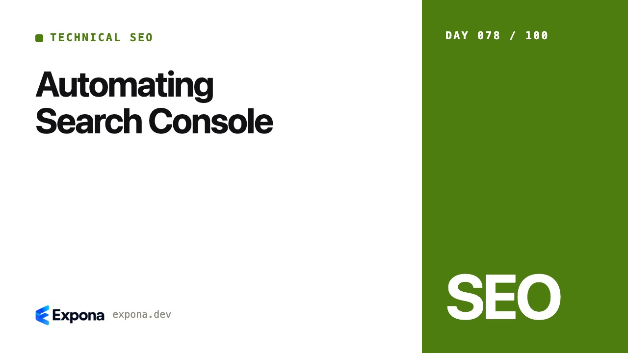 Automating Search Console: practical tips and trade-offs