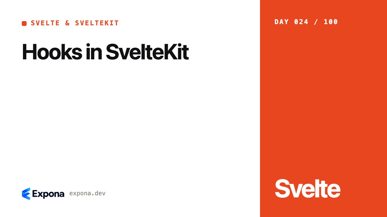 Hooks in SvelteKit: a practical Svelte & SvelteKit guide