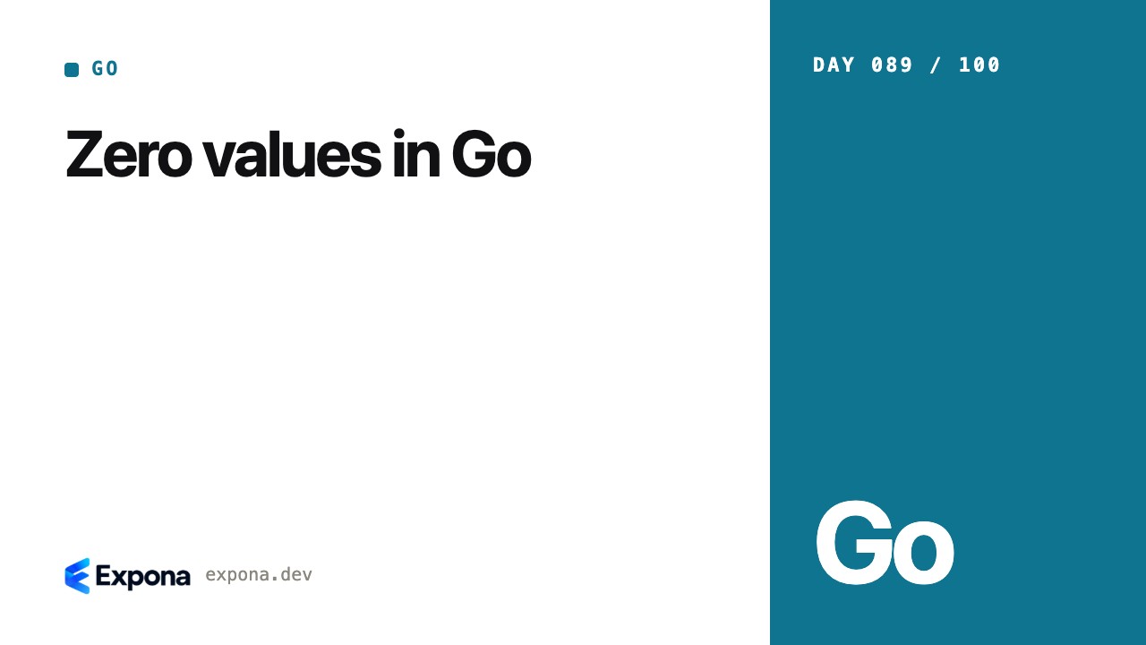 Zero values in Go: a practical guide for developers