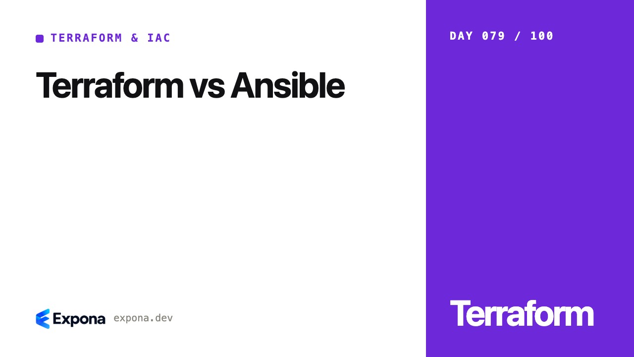 Terraform vs Ansible in Terraform, IaC & Cloud Automation