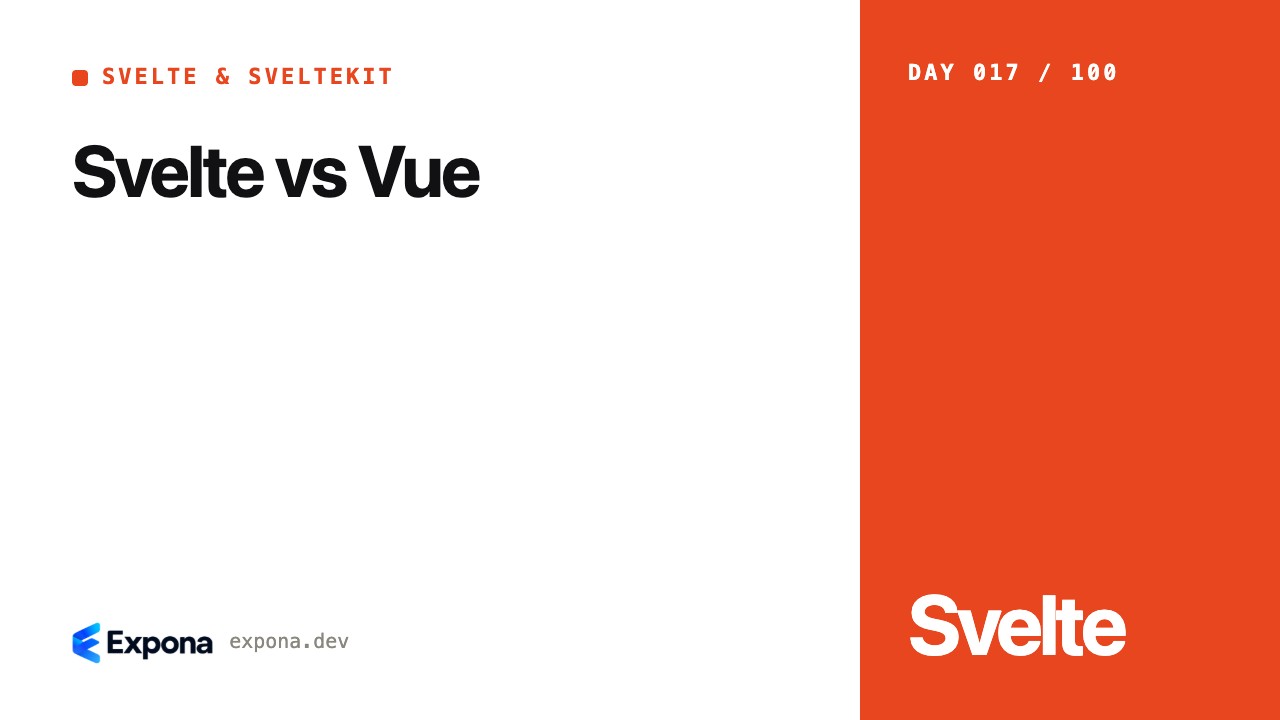 Svelte vs Vue: a Svelte & SvelteKit guide for developers