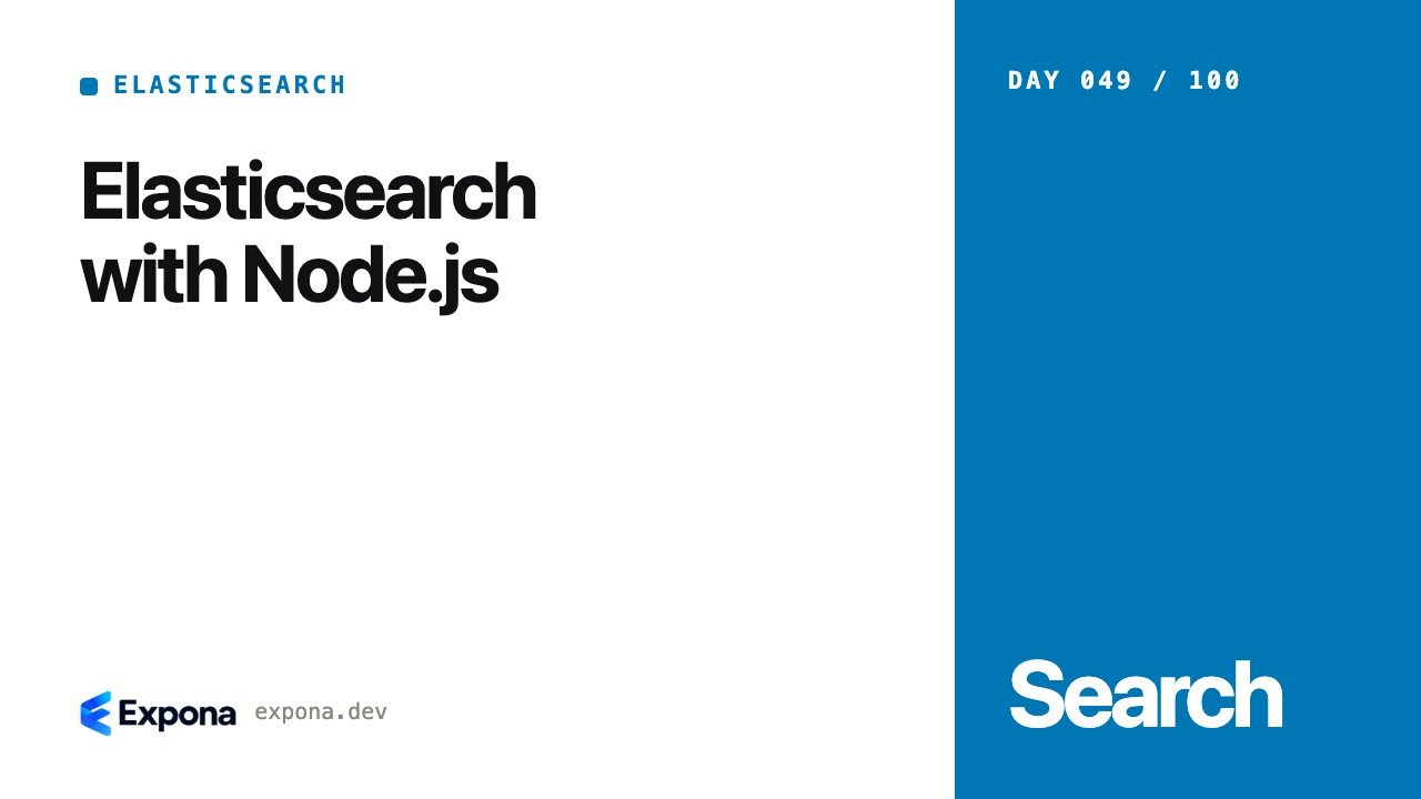 Elasticsearch with Node.js: patterns, pitfalls and fixes