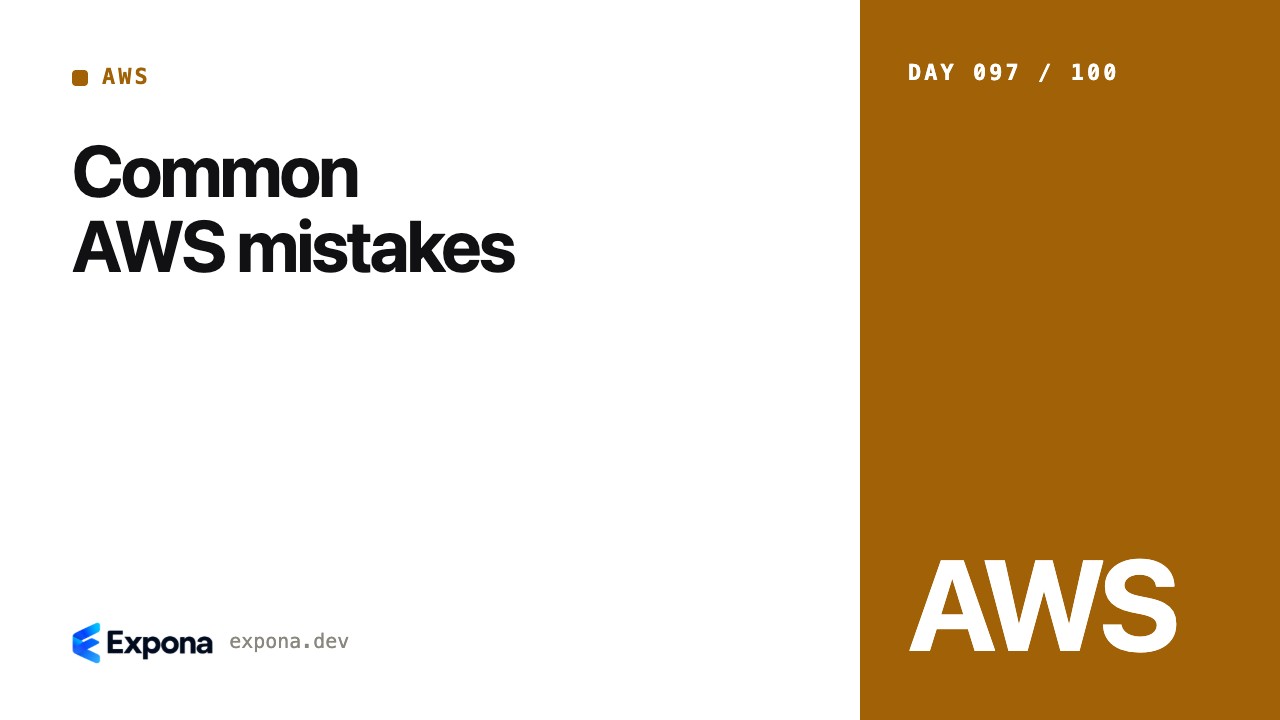 Common AWS mistakes: a practical guide for developers