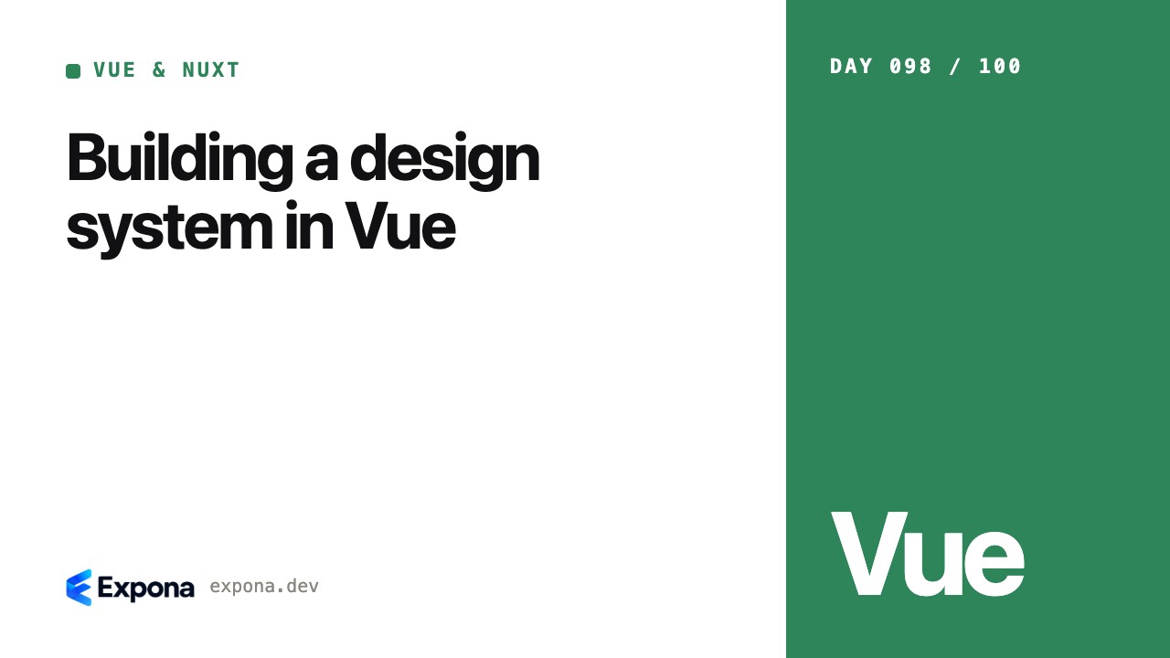 Building a design system in Vue: lessons from production