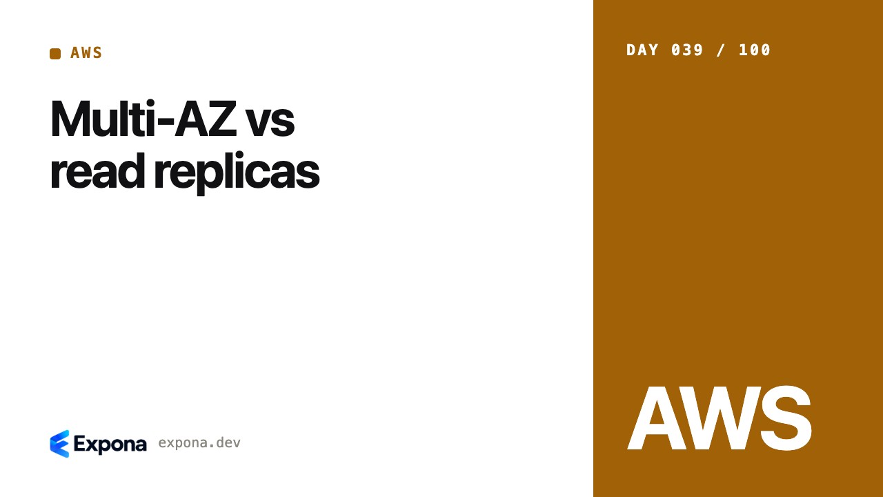 Multi-AZ vs read replicas: practical tips and trade-offs